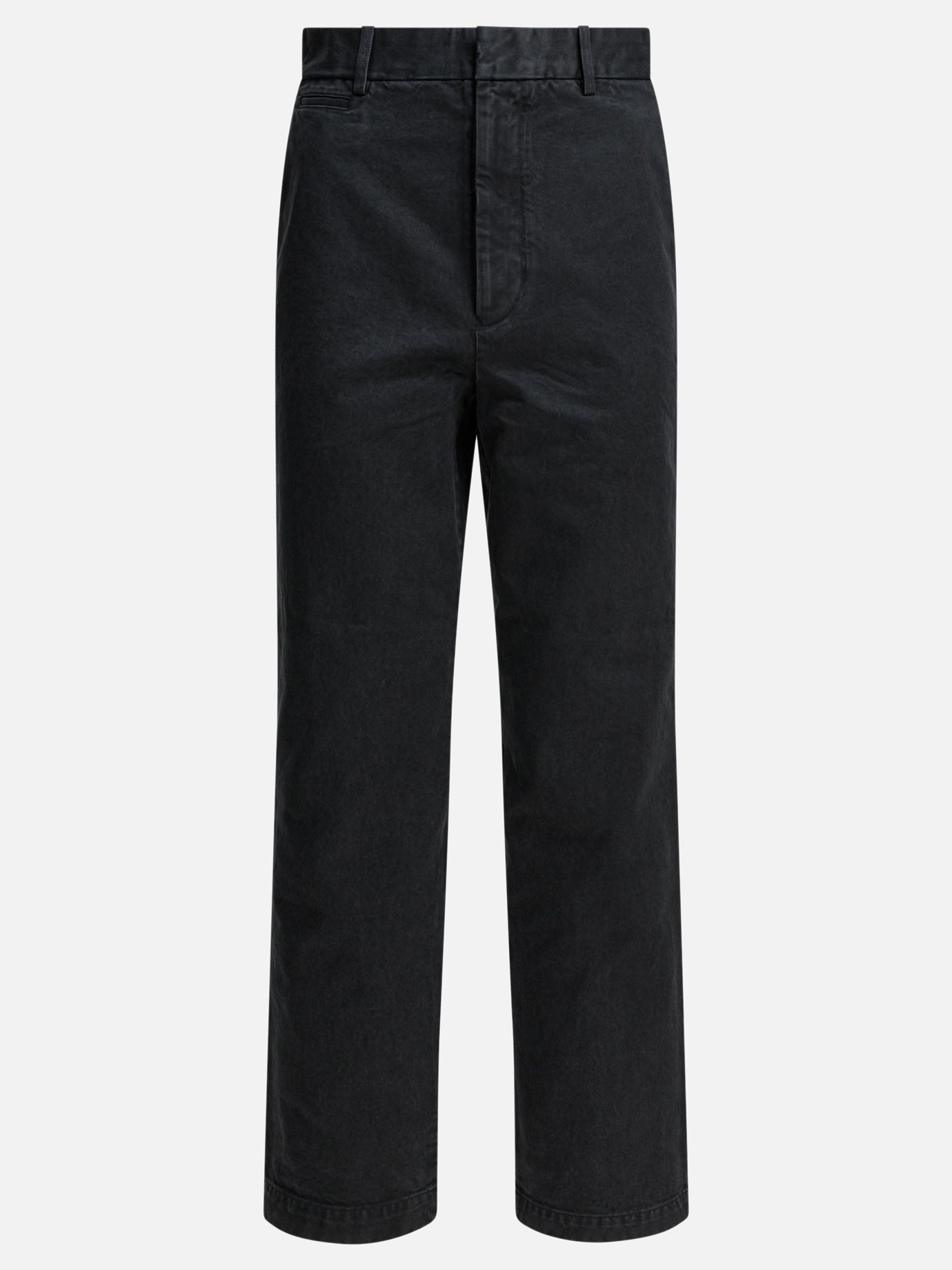 Leisure trousers Solid colour  Black - Auralee Women | PDP | VIETTI Online Store | Zoom-Modal
