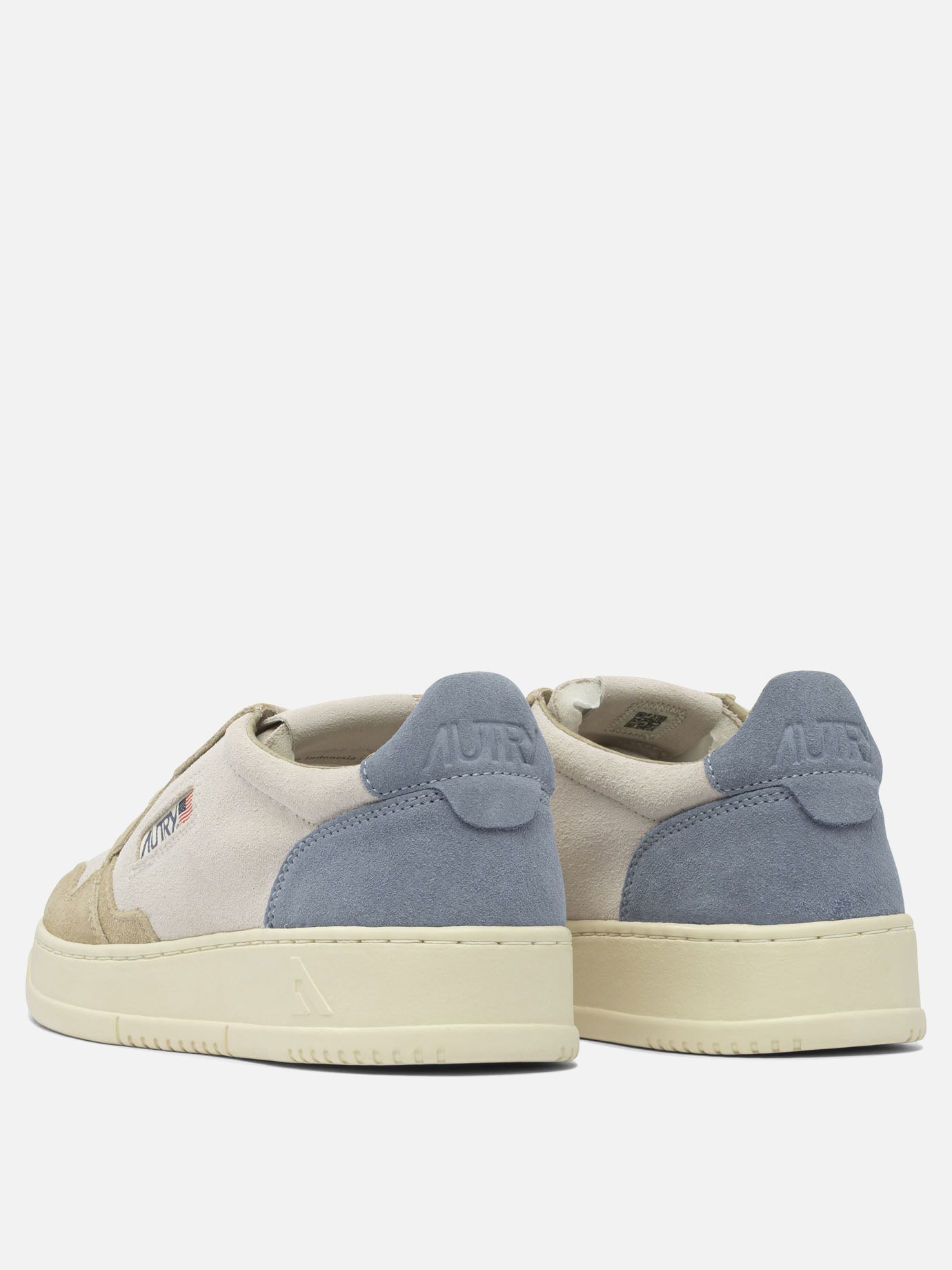 Sneaker basse 100% cow leather - 100% rubber  Beige - Autry Uomo | PDP | VIETTI Online Store | thumbnail_4