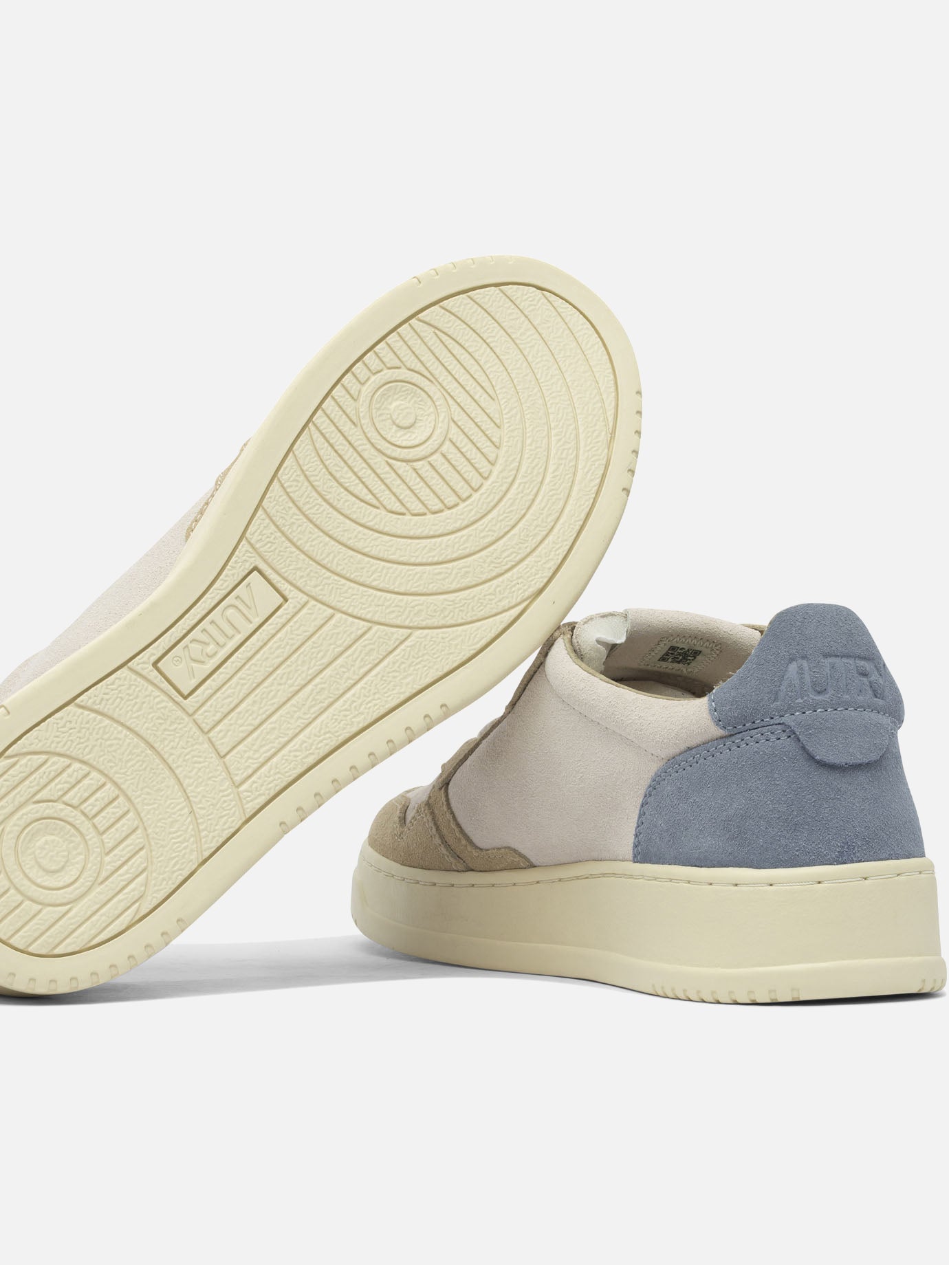 Sneaker basse 100% cow leather - 100% rubber  Beige - Autry Uomo | PDP | VIETTI Online Store | thumbnail_5