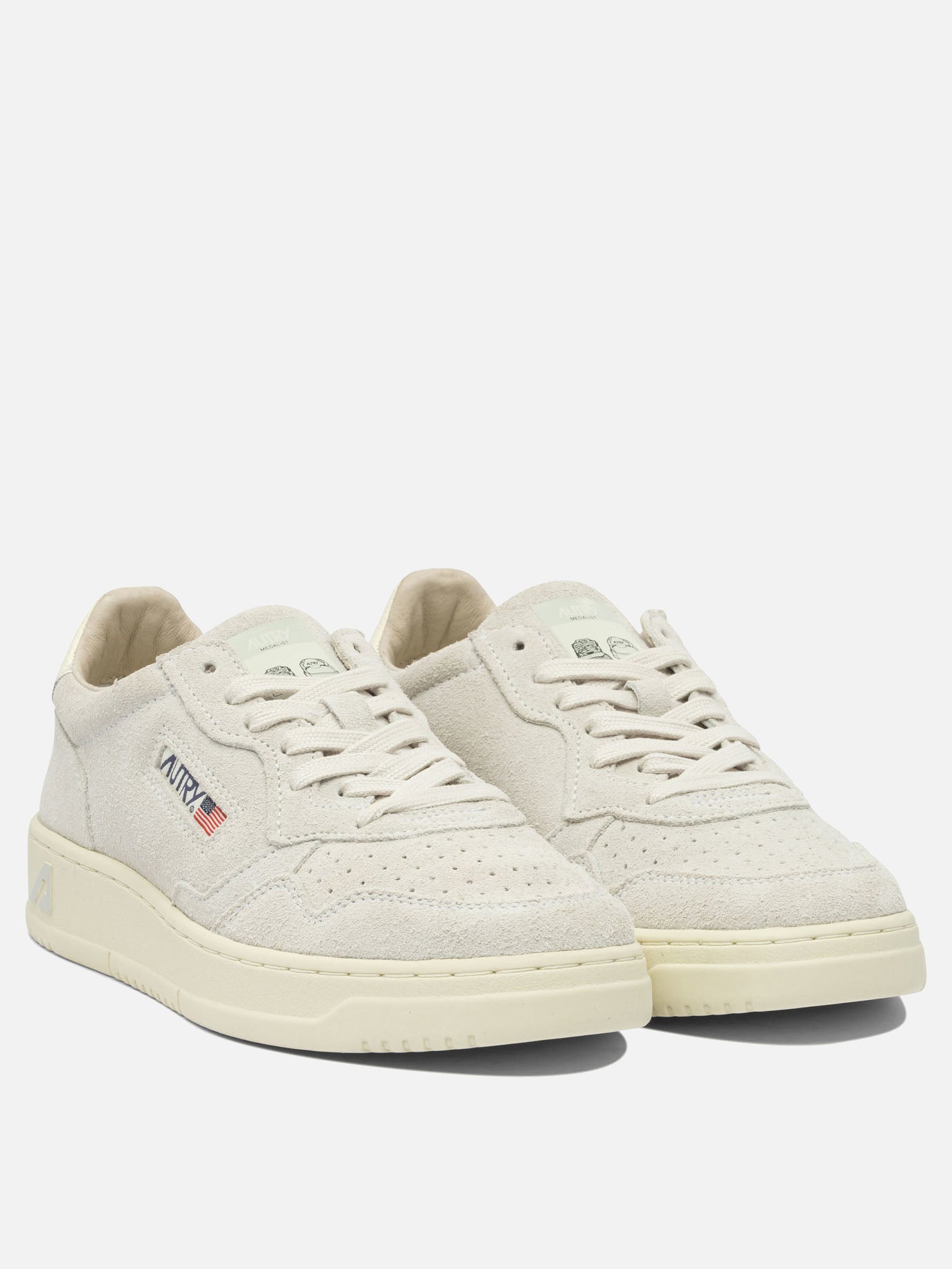 Sneaker basse 100% cow leather - 100% rubber  Beige - Autry Uomo | PDP | VIETTI Online Store | thumbnail_2