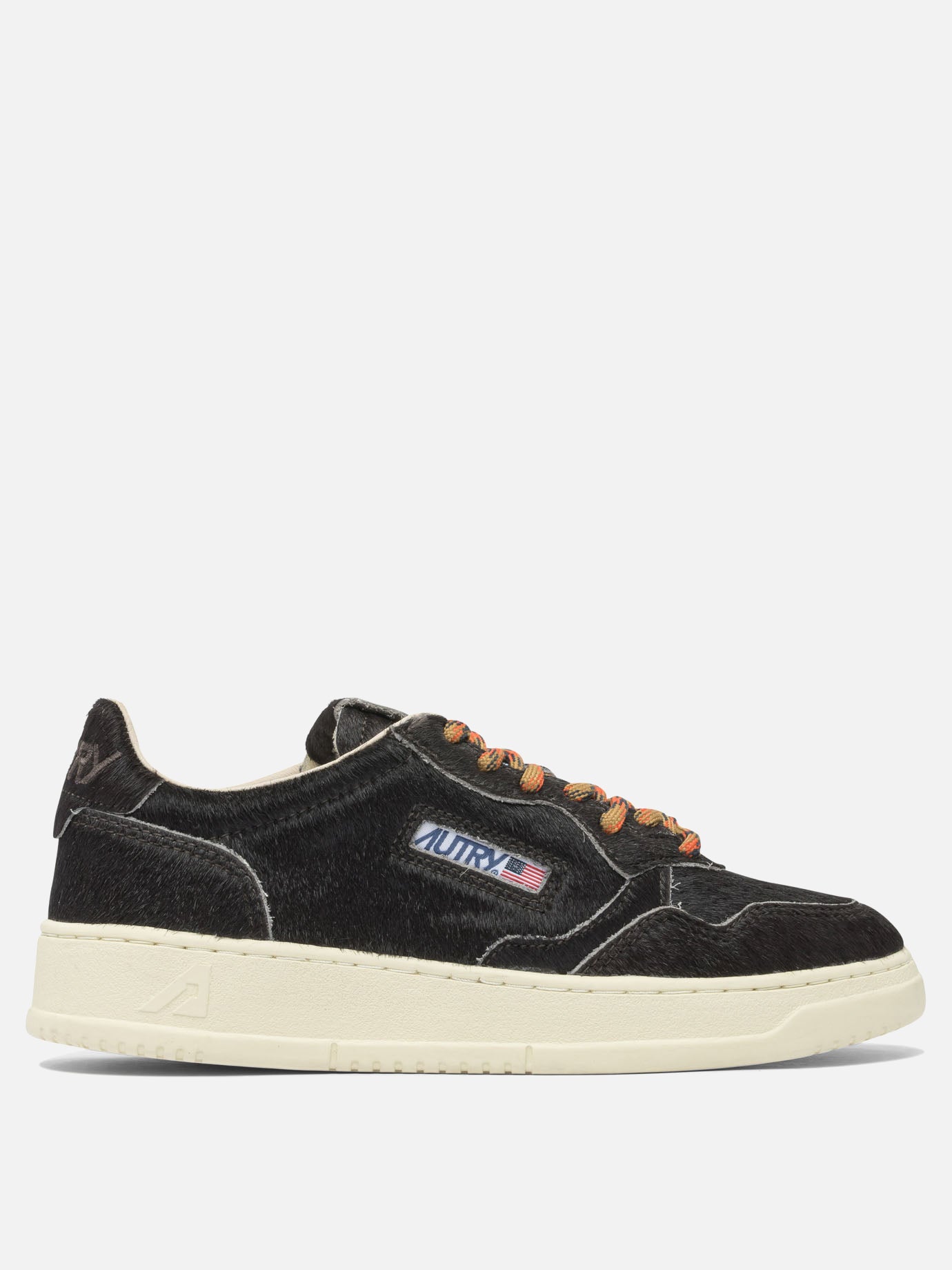 Sneaker basse 100% cow leather - 100% rubber  Nero - Autry Donna | PDP | VIETTI Online Store | Zoom-Modal
