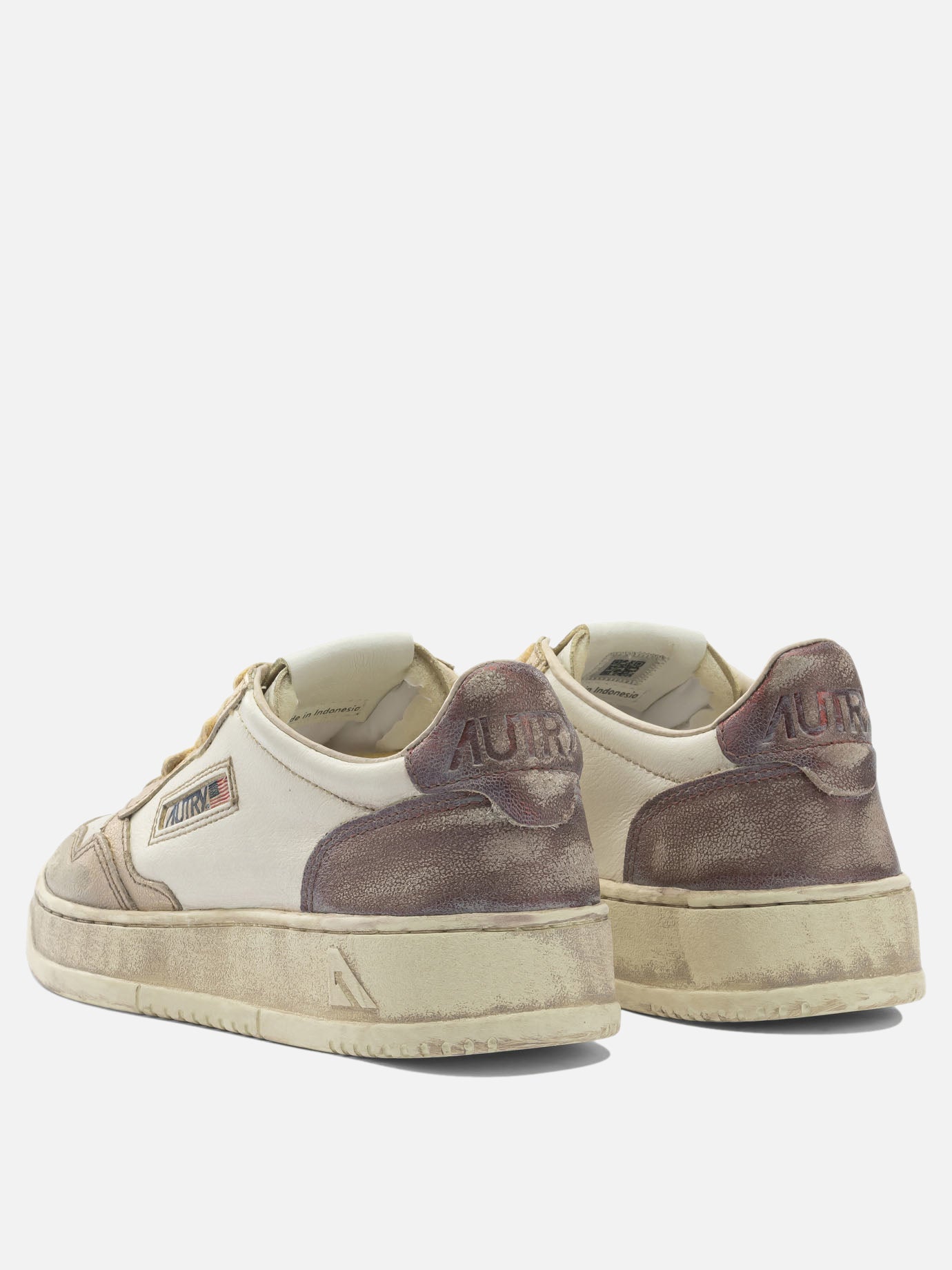 Low top sneakers 100% synthetic leather - 100% rubber  White - Autry Women | PDP | VIETTI Online Store | thumbnail_4