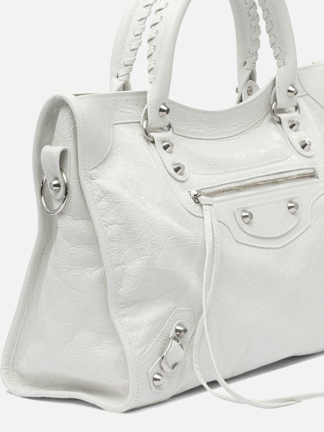 Borse medie 100% lamb leather  Bianco - Balenciaga Donna | PDP | VIETTI Online Store | Zoom-Modal_4
