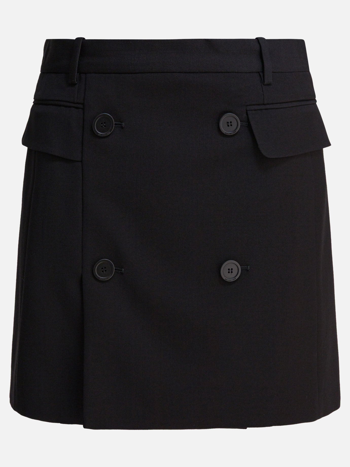 Minigonne Solid colour  Nero - Balenciaga Donna | PDP | VIETTI Online Store | thumbnail