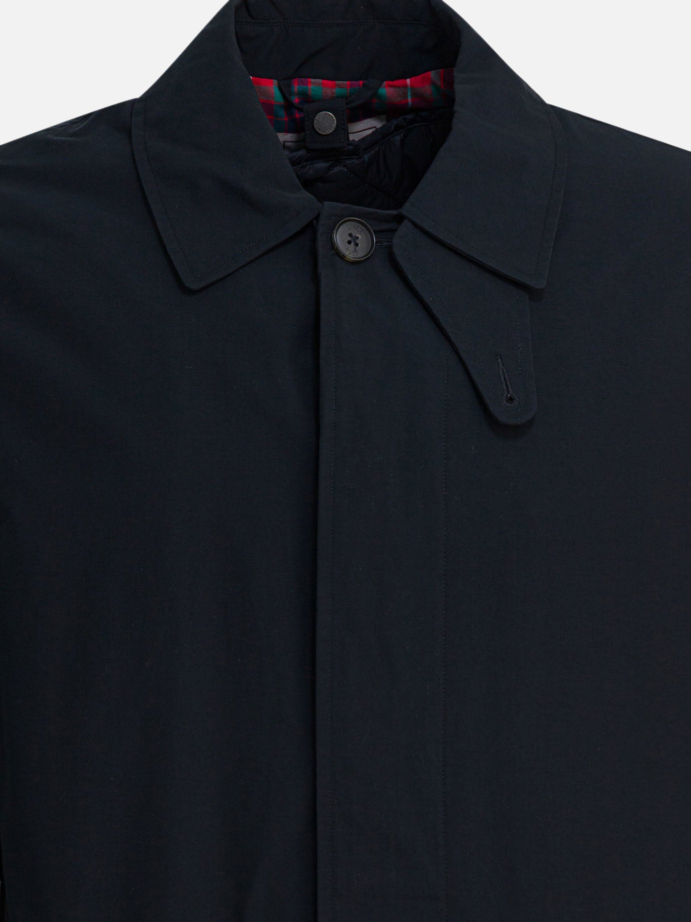 Impermeabili & Trench Solid colour  Blu - Baracuta Uomo | PDP | VIETTI Online Store | Zoom-Modal_3
