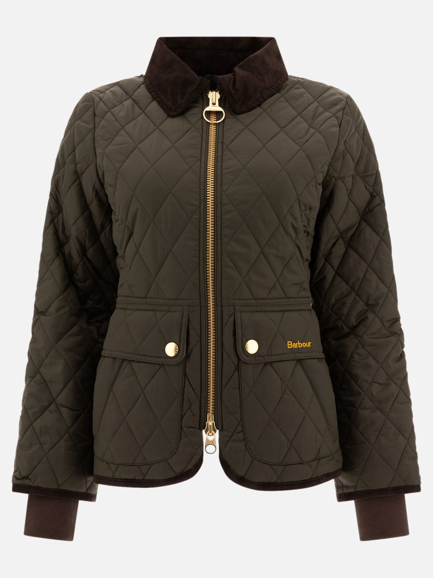 Quilted & Utility Jackets Logo  Green - Barbour Women | PDP | VIETTI Online Store | Zoom-Modal

