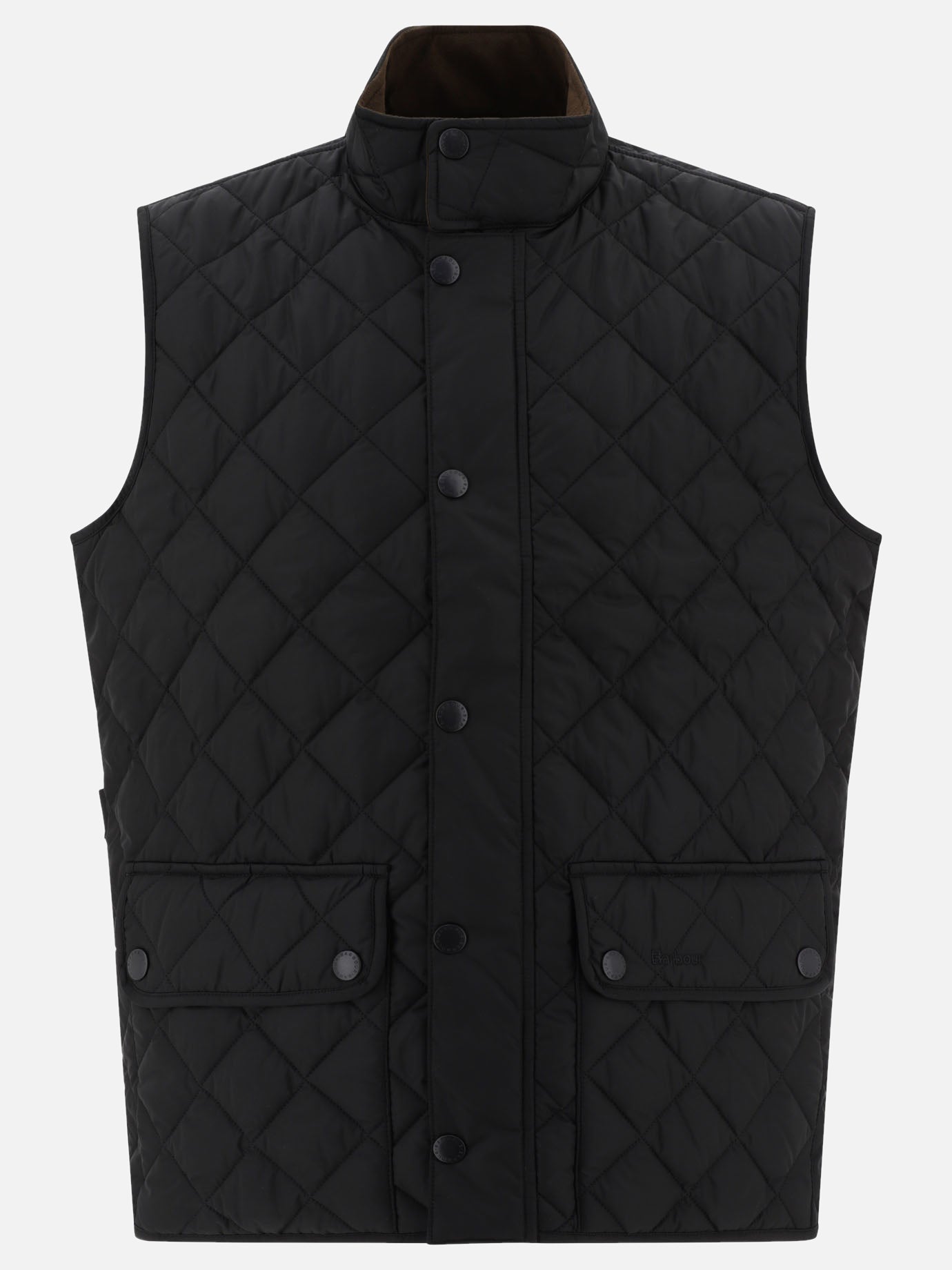 Vest jackets Solid colour  Black - Barbour Men | PDP | VIETTI Online Store | Zoom-Modal
