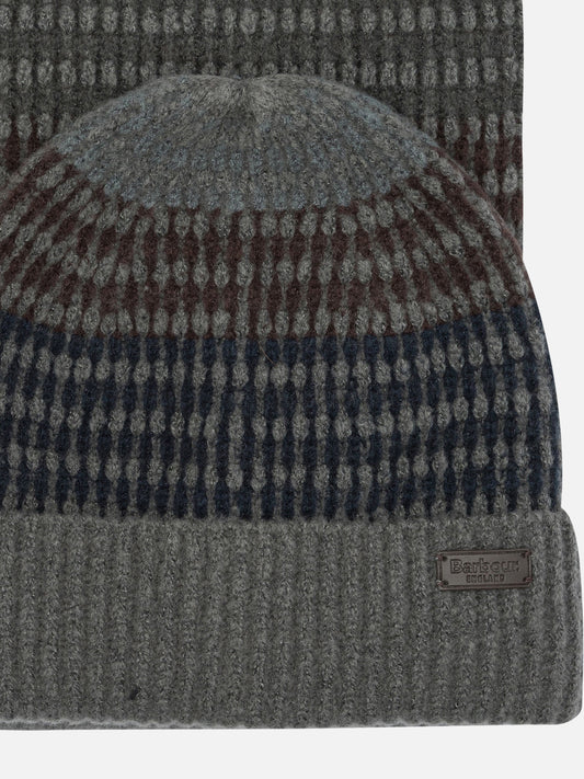 Classic scarves 70% acrylic 27% polyamide 3% elastane  Grey - Barbour Men | PDP | VIETTI Online Store | 2
