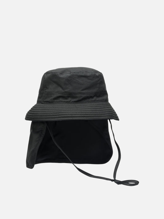 Bucket hats 100% waxed cotton  Black - Barbour Men | PDP | VIETTI Online Store | 2
