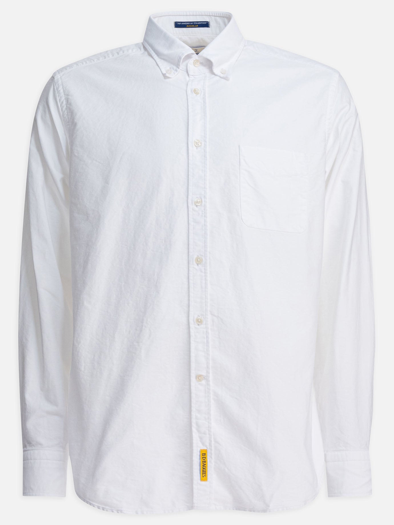 Casual shirts Solid colour  White - BD BAGGIES Men | PDP | VIETTI Online Store | thumbnail