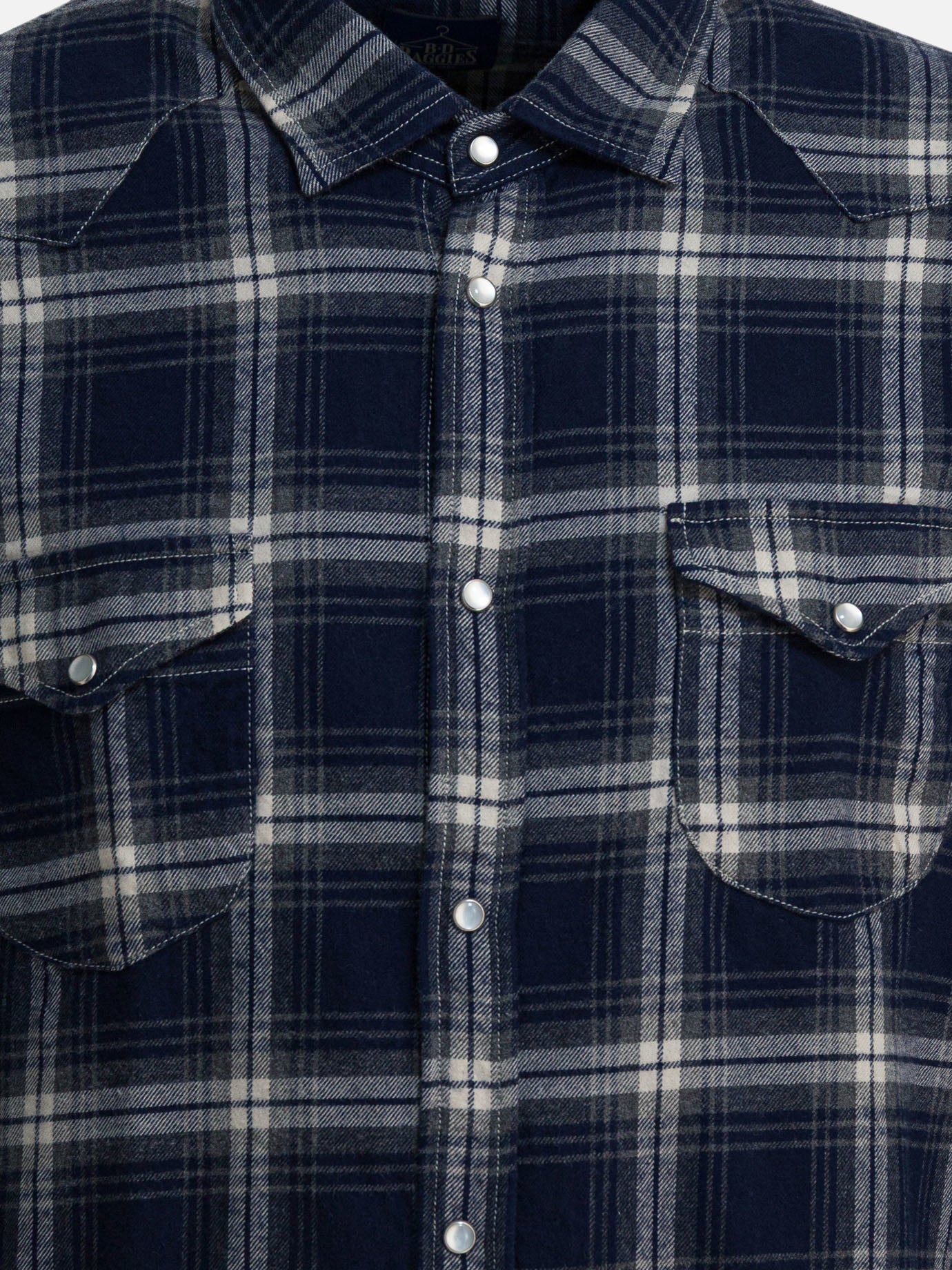 Casual shirts Check  Blue - BD BAGGIES Men | PDP | VIETTI Online Store | Zoom-Modal_3
