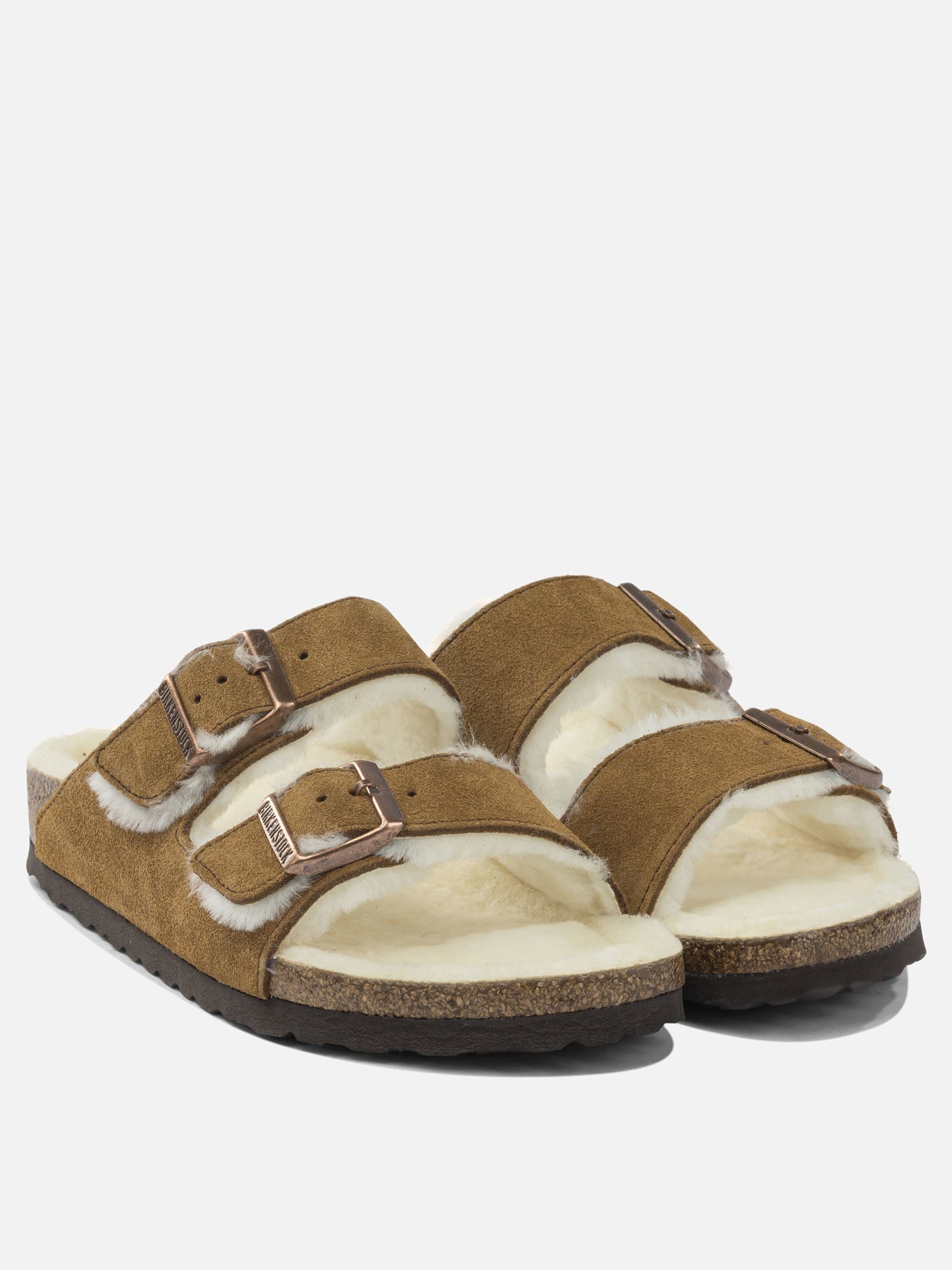 Sandali bassi 100% leather  Beige - Birkenstock Donna | PDP | VIETTI Online Store | Zoom-Modal_2
