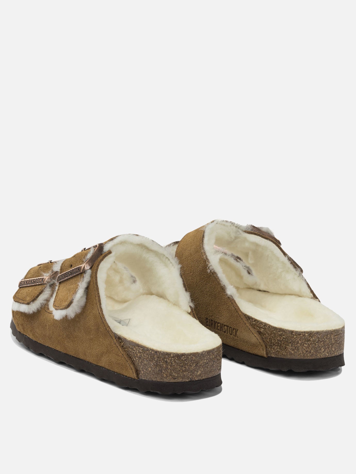 Sandali bassi 100% leather  Beige - Birkenstock Donna | PDP | VIETTI Online Store | thumbnail_4