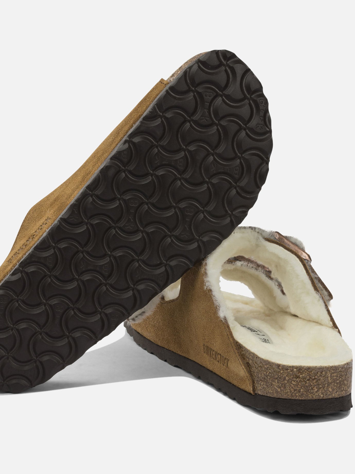Sandali bassi 100% leather  Beige - Birkenstock Donna | PDP | VIETTI Online Store | thumbnail_5