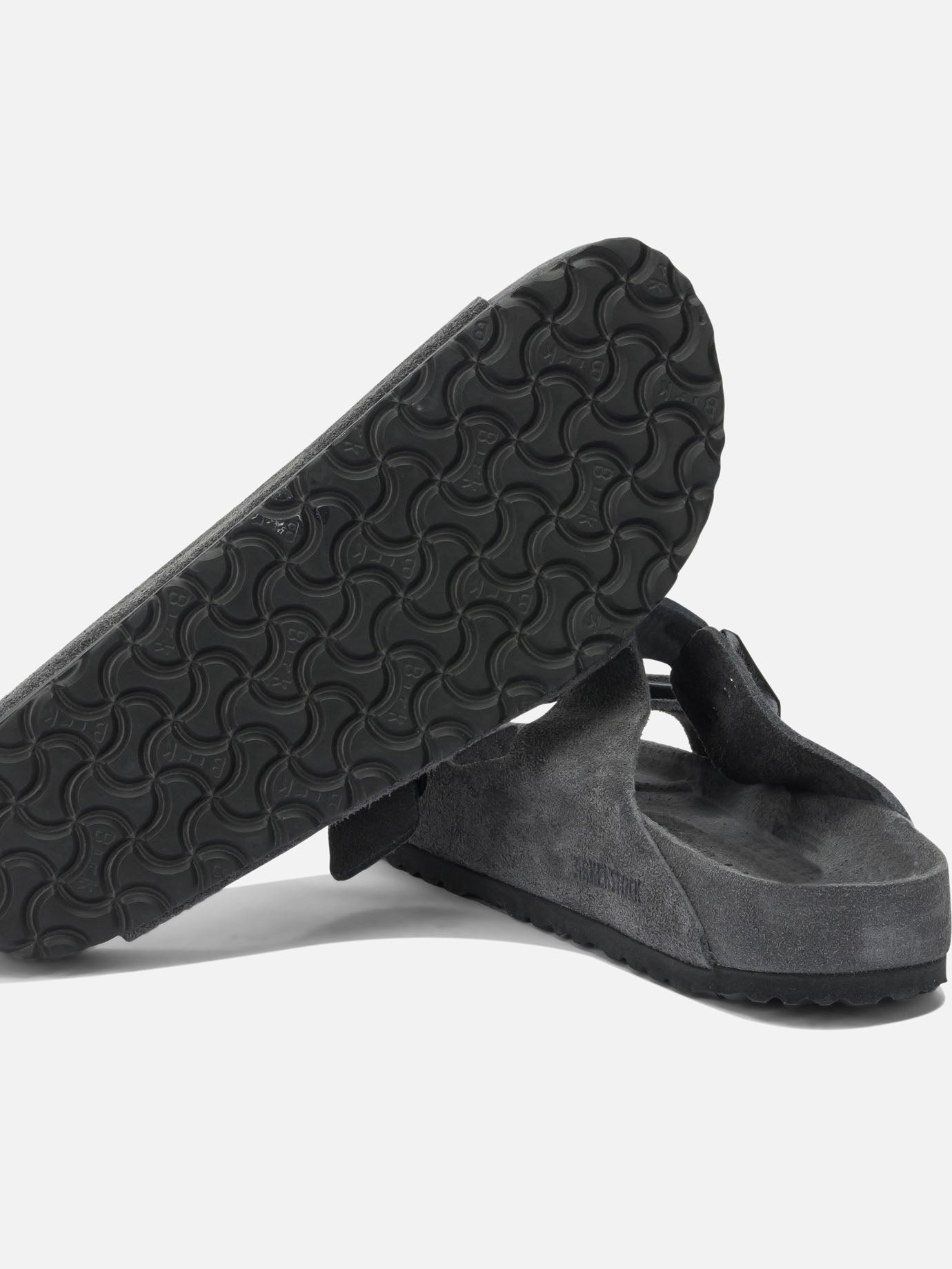 Flat sandals 100% leather - 100% rubber  Grey - Birkenstock Men | PDP | VIETTI Online Store | Zoom-Modal_5
