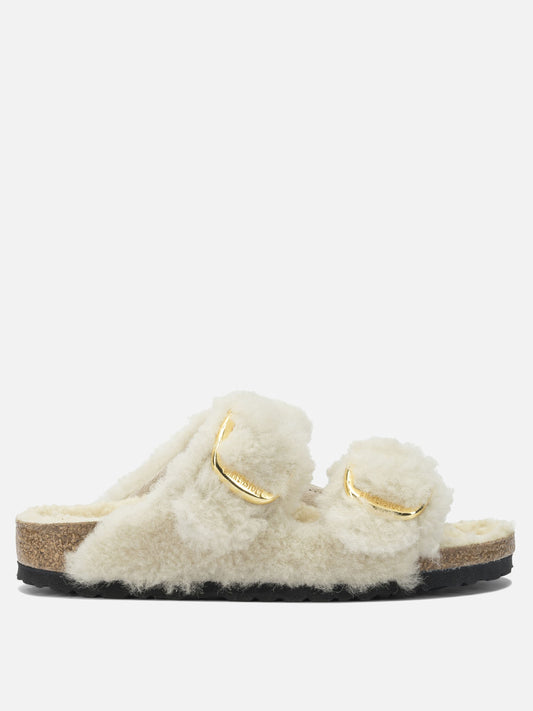 Flat sandals 100% leather - 100% rubber  White - Birkenstock Women | PDP | VIETTI Online Store 
