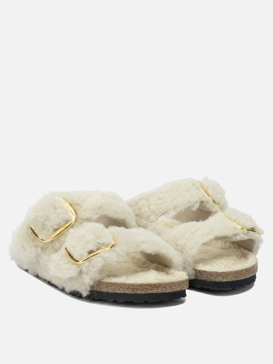 Flat sandals 100% leather - 100% rubber  White - Birkenstock Women | PDP | VIETTI Online Store | 2
