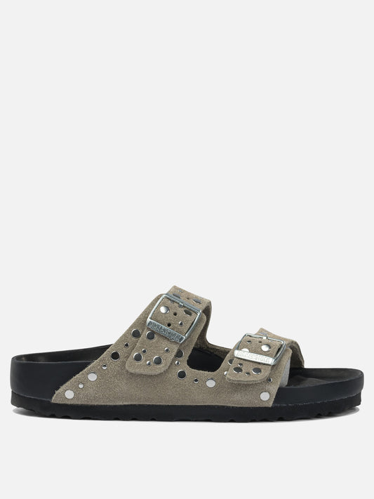 Sandali bassi 100% leather  Grigio - Birkenstock Donna | PLP | VIETTI Online Store 
