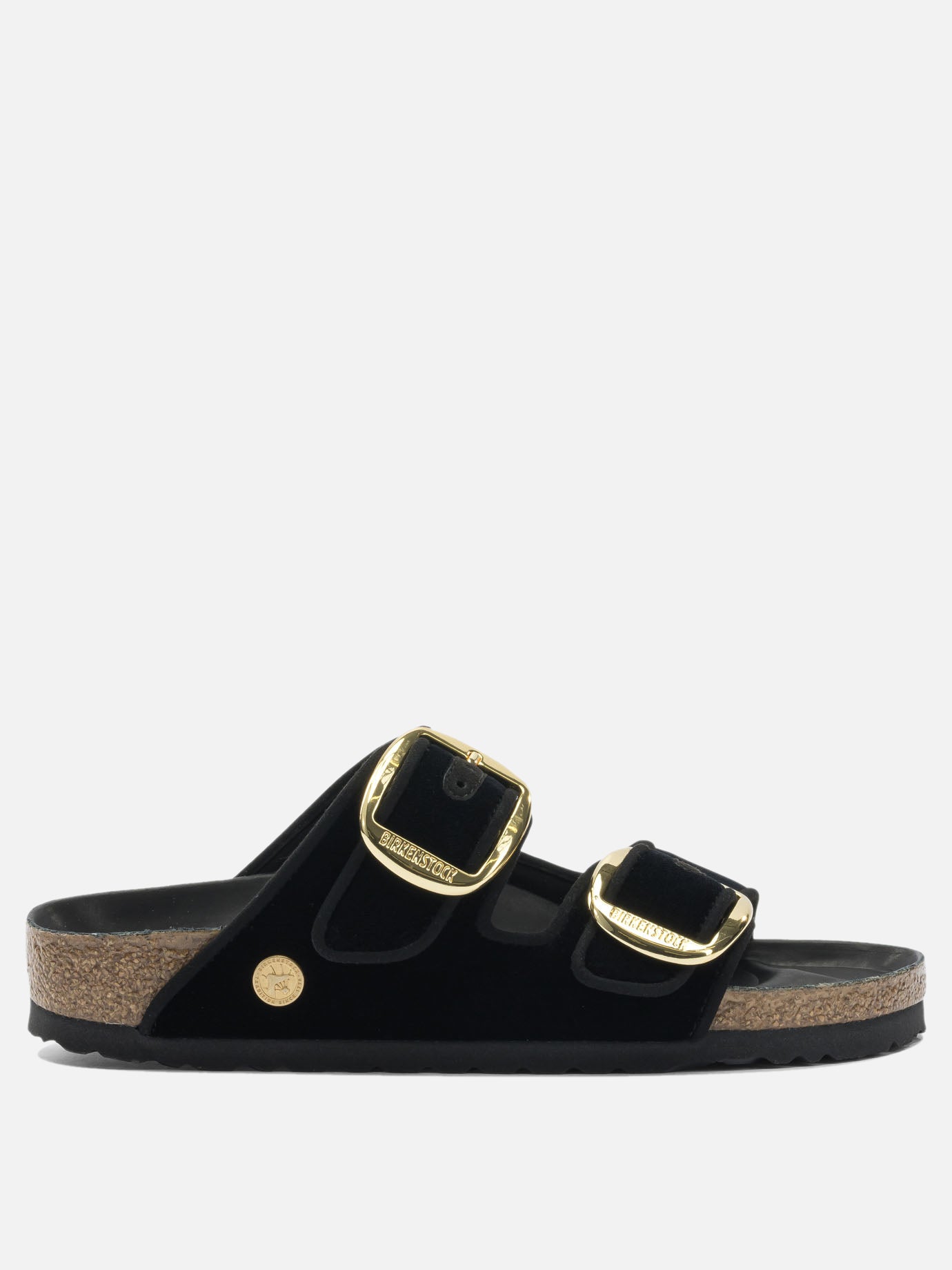 Sandali bassi 100% leather  Nero - Birkenstock Donna | PDP | VIETTI Online Store | Zoom-Modal
