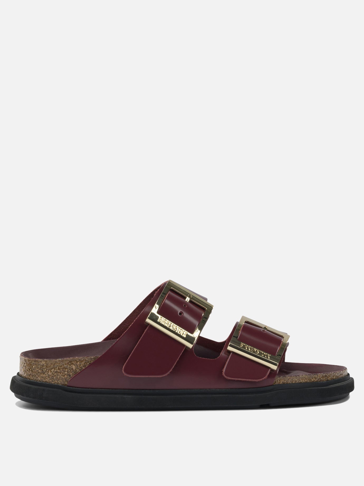 Sandali bassi 100% leather - 100% rubber  Bordeaux - Birkenstock Donna | PDP | VIETTI Online Store | thumbnail