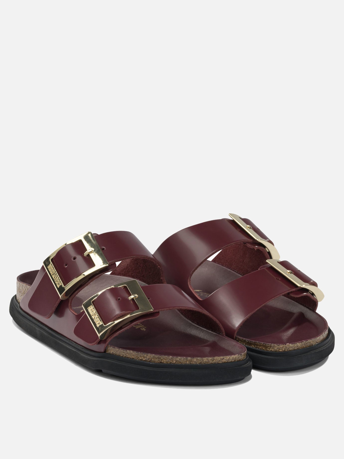 Sandali bassi 100% leather - 100% rubber  Bordeaux - Birkenstock Donna | PDP | VIETTI Online Store | thumbnail_2