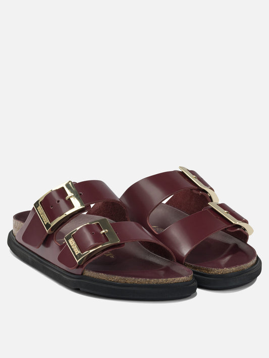 Sandali bassi 100% leather - 100% rubber  Bordeaux - Birkenstock Donna | PLP | VIETTI Online Store | 2
