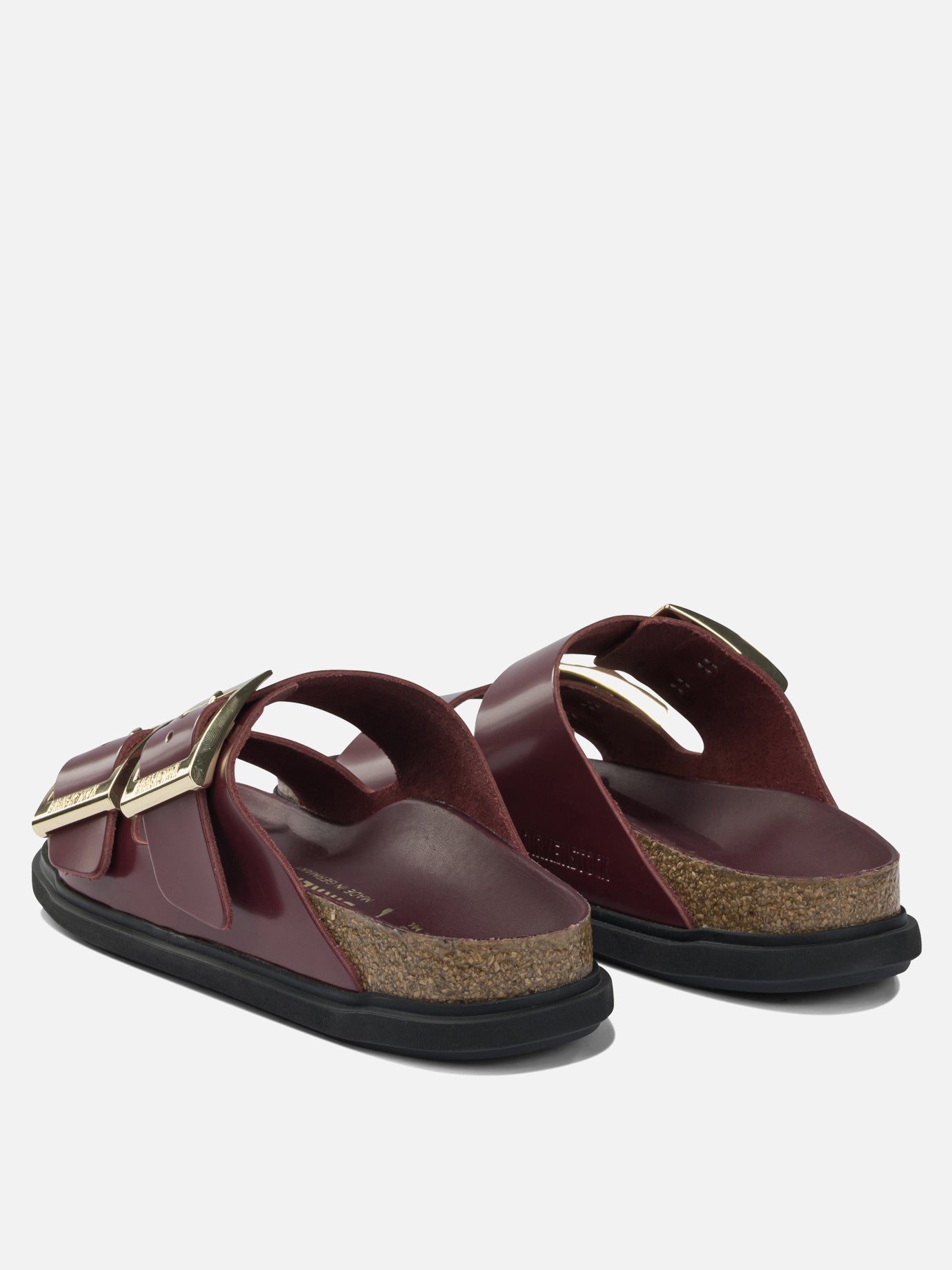 Sandali bassi 100% leather - 100% rubber  Bordeaux - Birkenstock Donna | PDP | VIETTI Online Store | thumbnail_4
