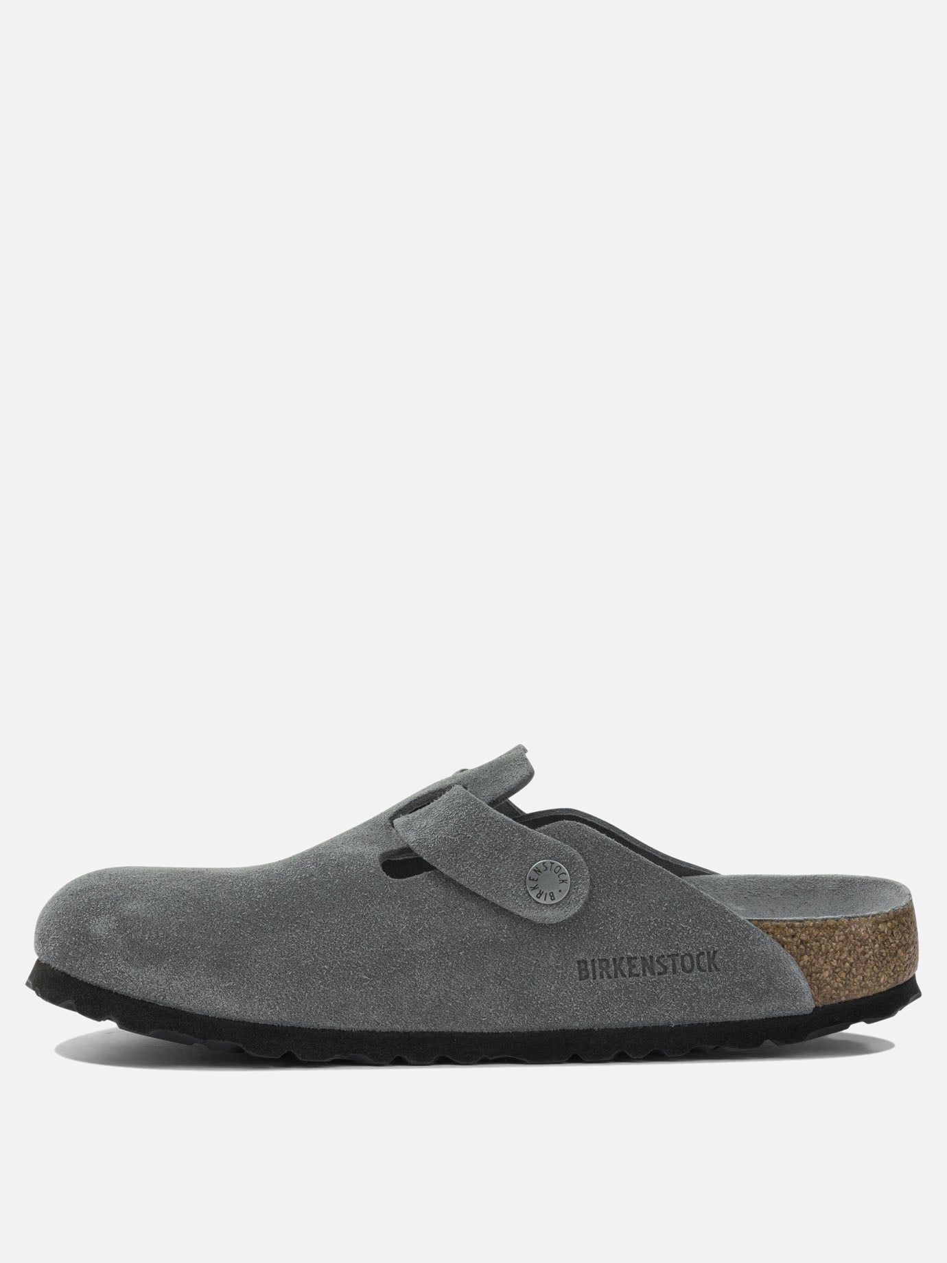 Slides 100% leather  Grey - Birkenstock Women | PDP | VIETTI Online Store | thumbnail_3