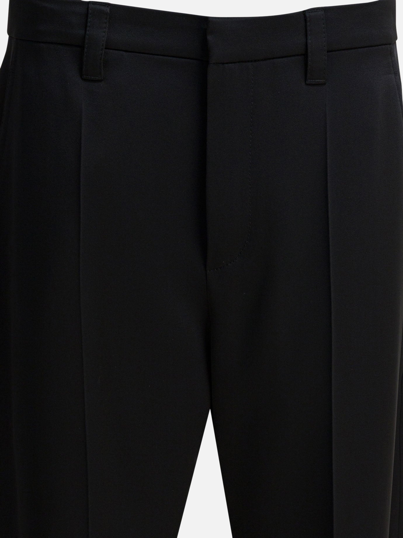 Tailored trousers Solid colour  Black - Brunello Cucinelli Women | PDP | VIETTI Online Store | thumbnail_3