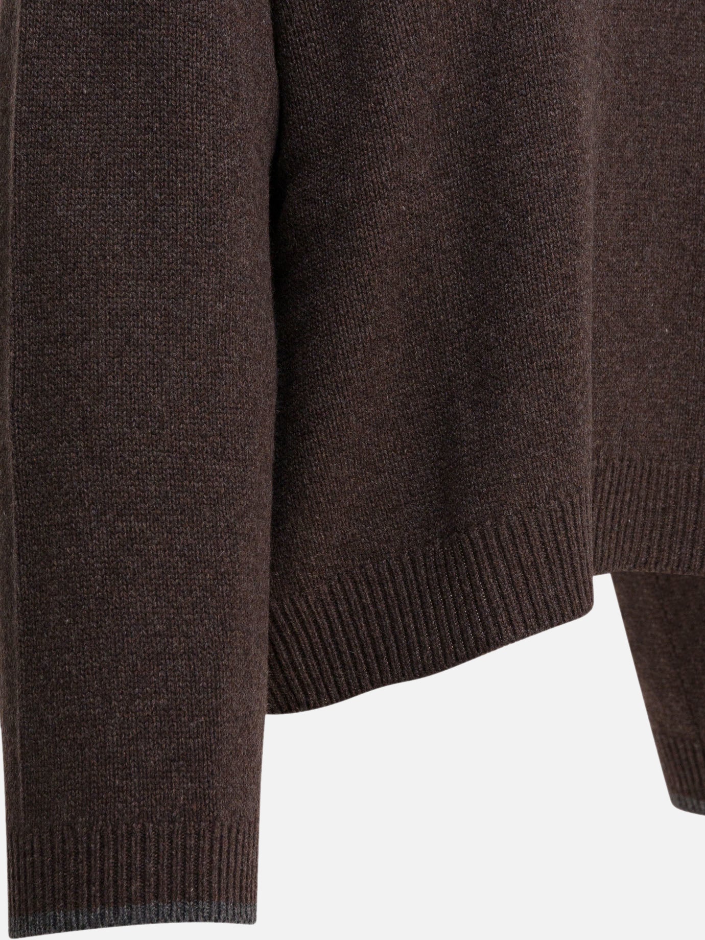 Maglioni dolcevita Solid colour  Marrone - Brunello Cucinelli Donna | PDP | VIETTI Online Store | Zoom-Modal_4
