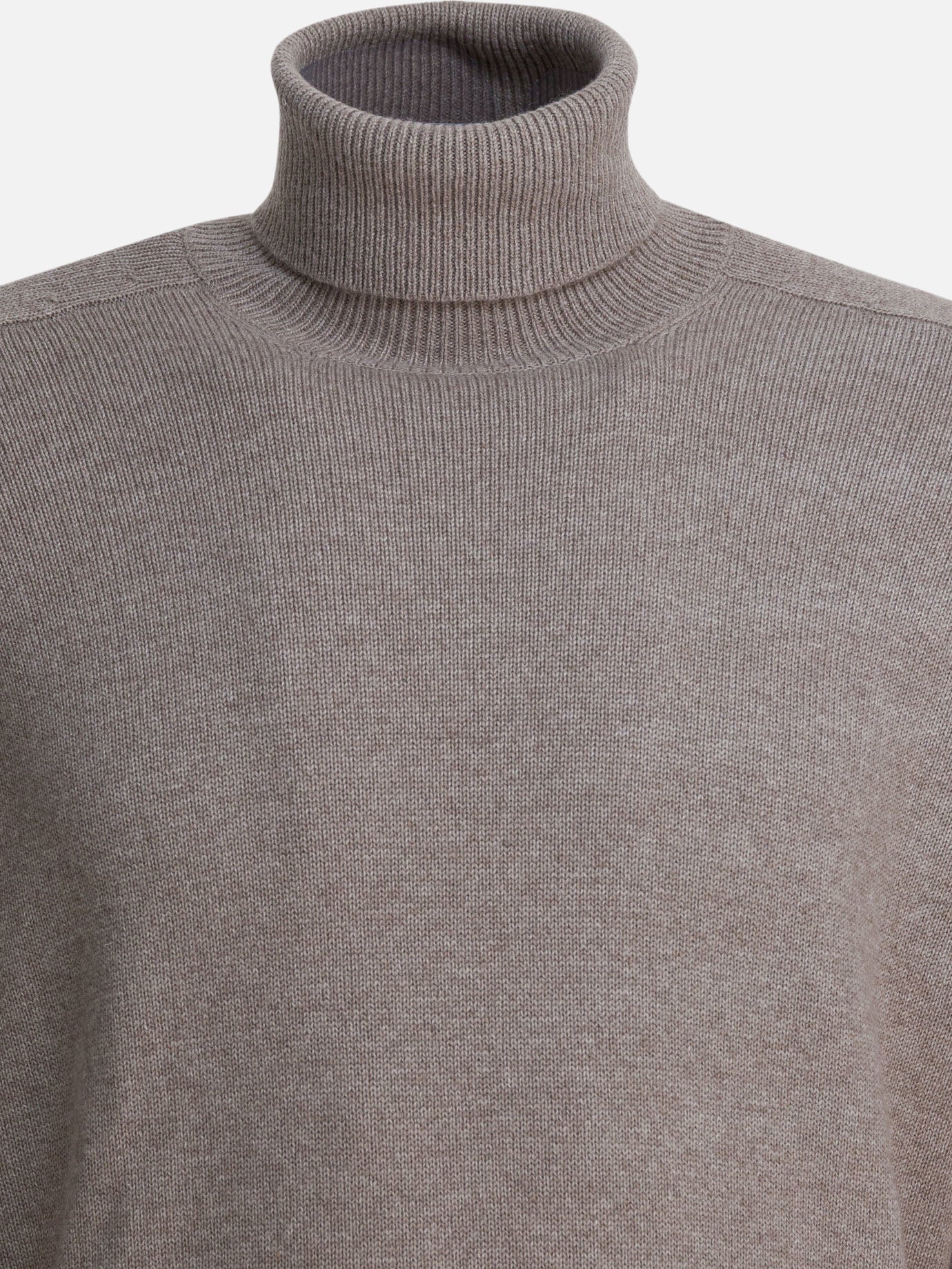 Turtleneck sweaters Solid colour  Beige - Brunello Cucinelli Men | PDP | VIETTI Online Store | Zoom-Modal_3
