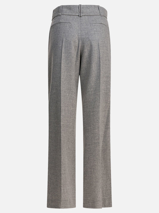 Leisure trousers Solid colour  Grey - Brunello Cucinelli Women | PDP | VIETTI Online Store | 2

