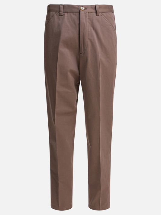 Pantaloni casual Solid colour  Beige - Brunello Cucinelli Uomo | VIETTI Online Store 
