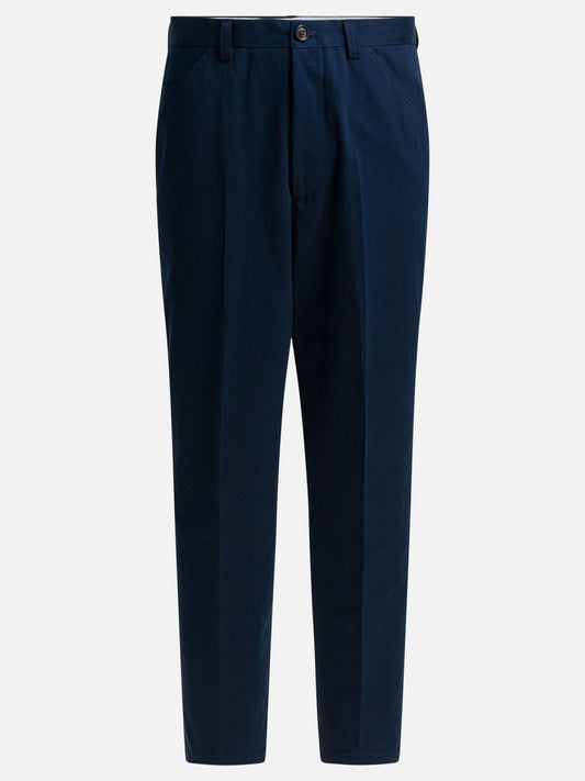 Pantaloni casual Solid colour  Blu - Brunello Cucinelli Uomo | VIETTI Online Store 

