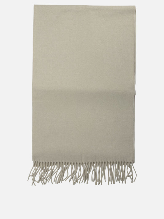Fringed scarves 100% cashemere  Beige - Brunello Cucinelli Women | PLP | VIETTI Online Store 

