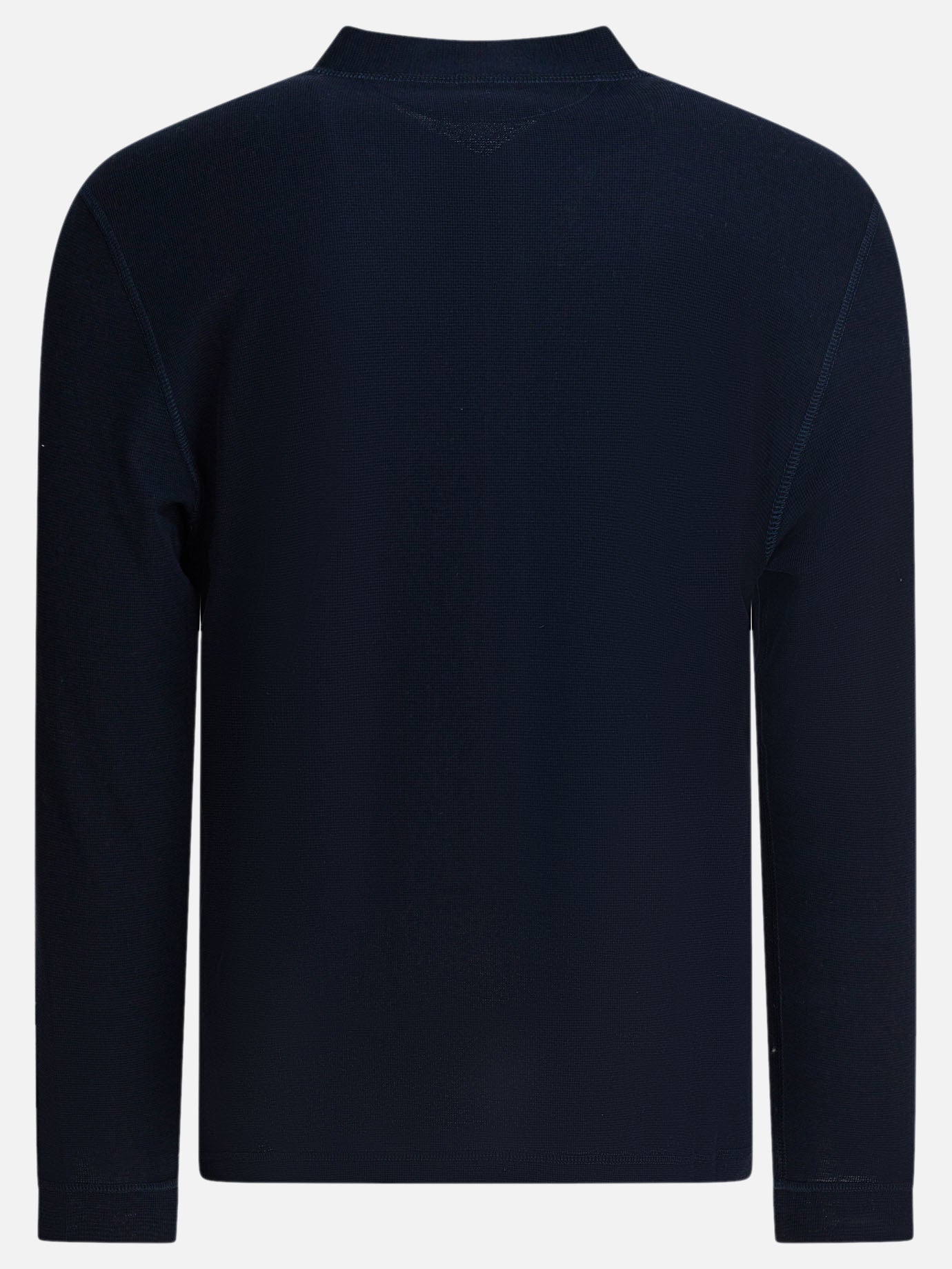 Crewneck t-shirts Solid colour  Blue - Brunello Cucinelli Men | PDP | VIETTI Online Store | Zoom-Modal_2
