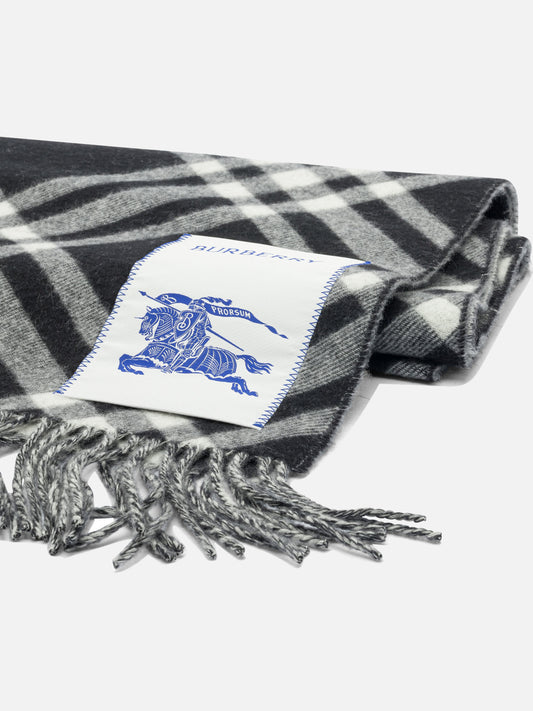 Fringed scarves 100% cashmere  Black - Burberry Women | PLP | VIETTI Online Store | 2
