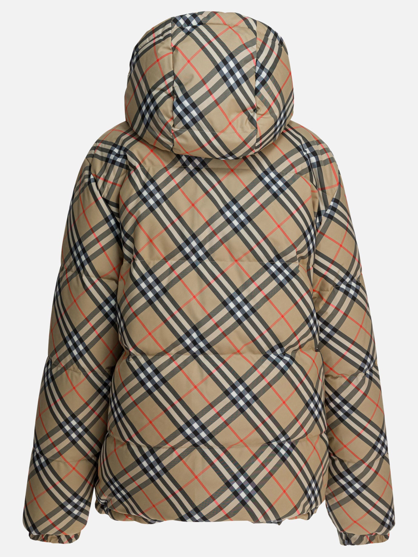 Down jackets Check  Beige - Burberry Men | PDP | VIETTI Online Store | thumbnail_3