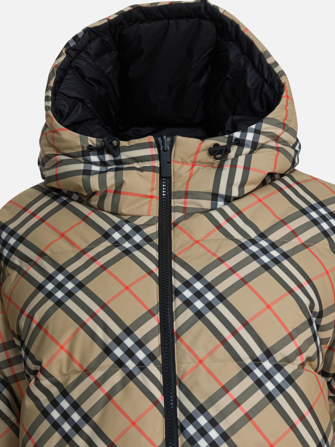 Down jackets Check  Beige - Burberry Men | PDP | VIETTI Online Store | thumbnail_5