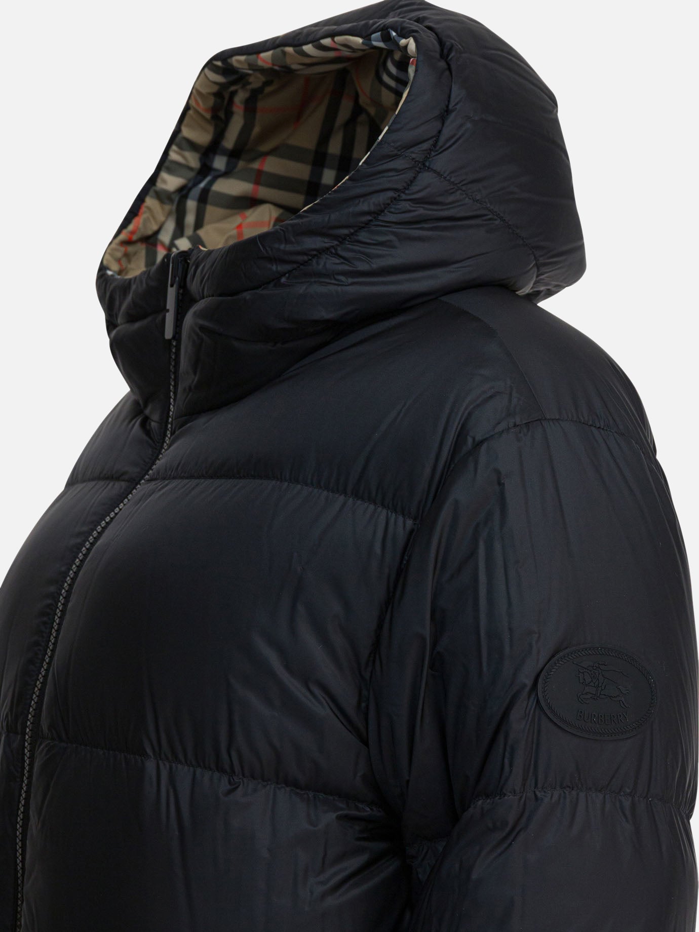 Down jackets Check  Beige - Burberry Men | PDP | VIETTI Online Store | thumbnail_6