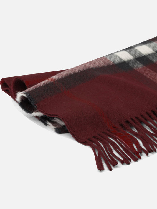 Fringed scarves 100%cashmere  Bordeaux - Burberry Men | PDP | VIETTI Online Store | 2
