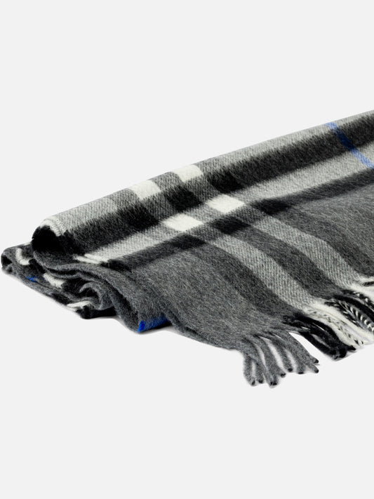 Fringed scarves 100%cashmere  Grey - Burberry Men | VIETTI Online Store | 2

