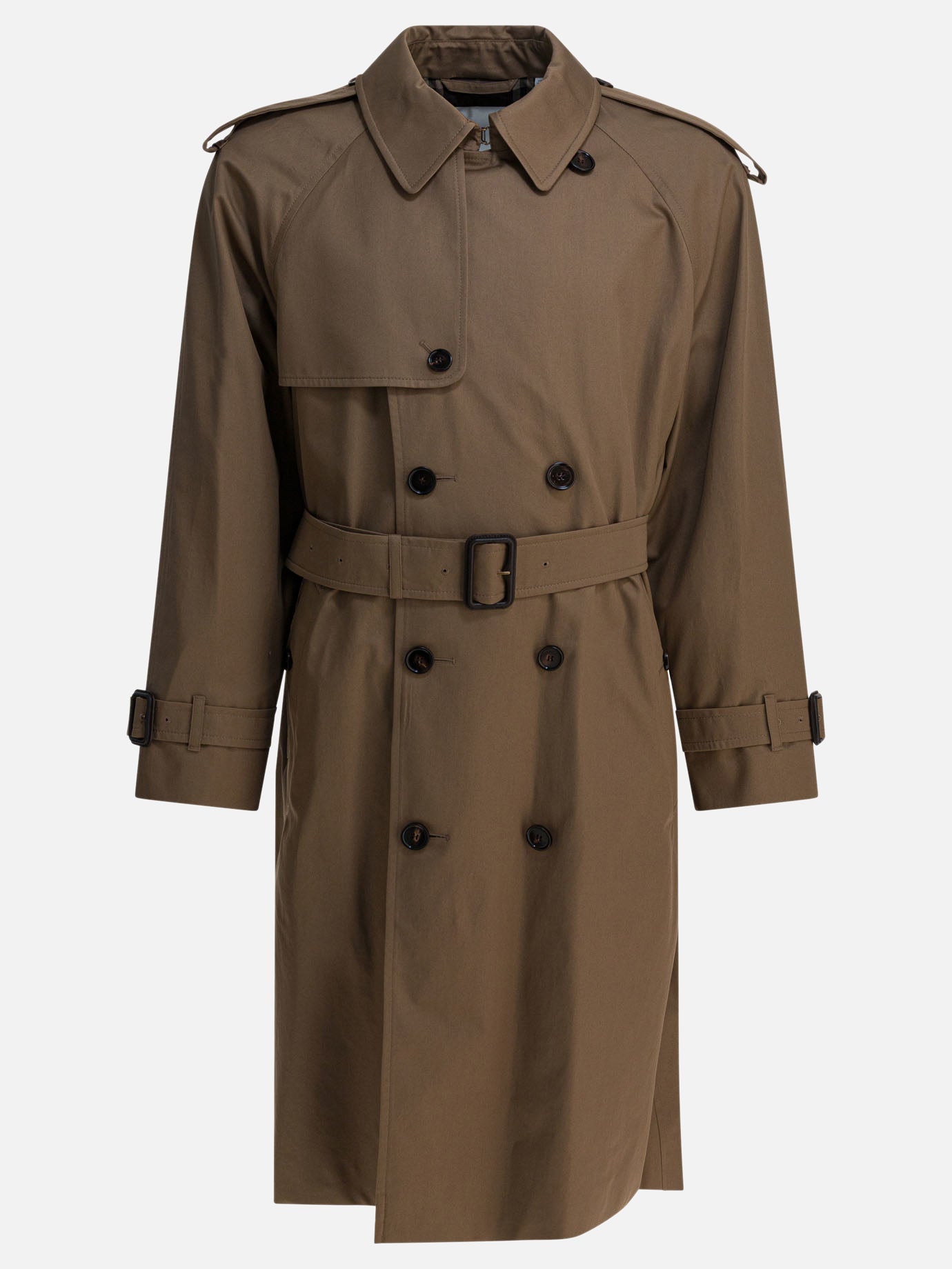 Raincoats & Trench coats Solid colour  Brown - Burberry Men | PDP | VIETTI Online Store | Zoom-Modal

