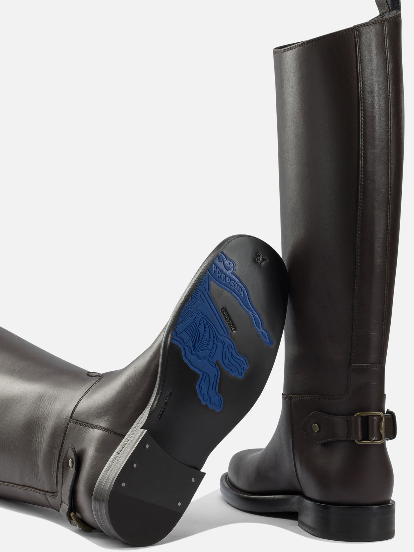 Al ginocchio 100% calf leather - 100% rubber  Marrone - Burberry Donna | PDP | VIETTI Online Store | Zoom-Modal_5
