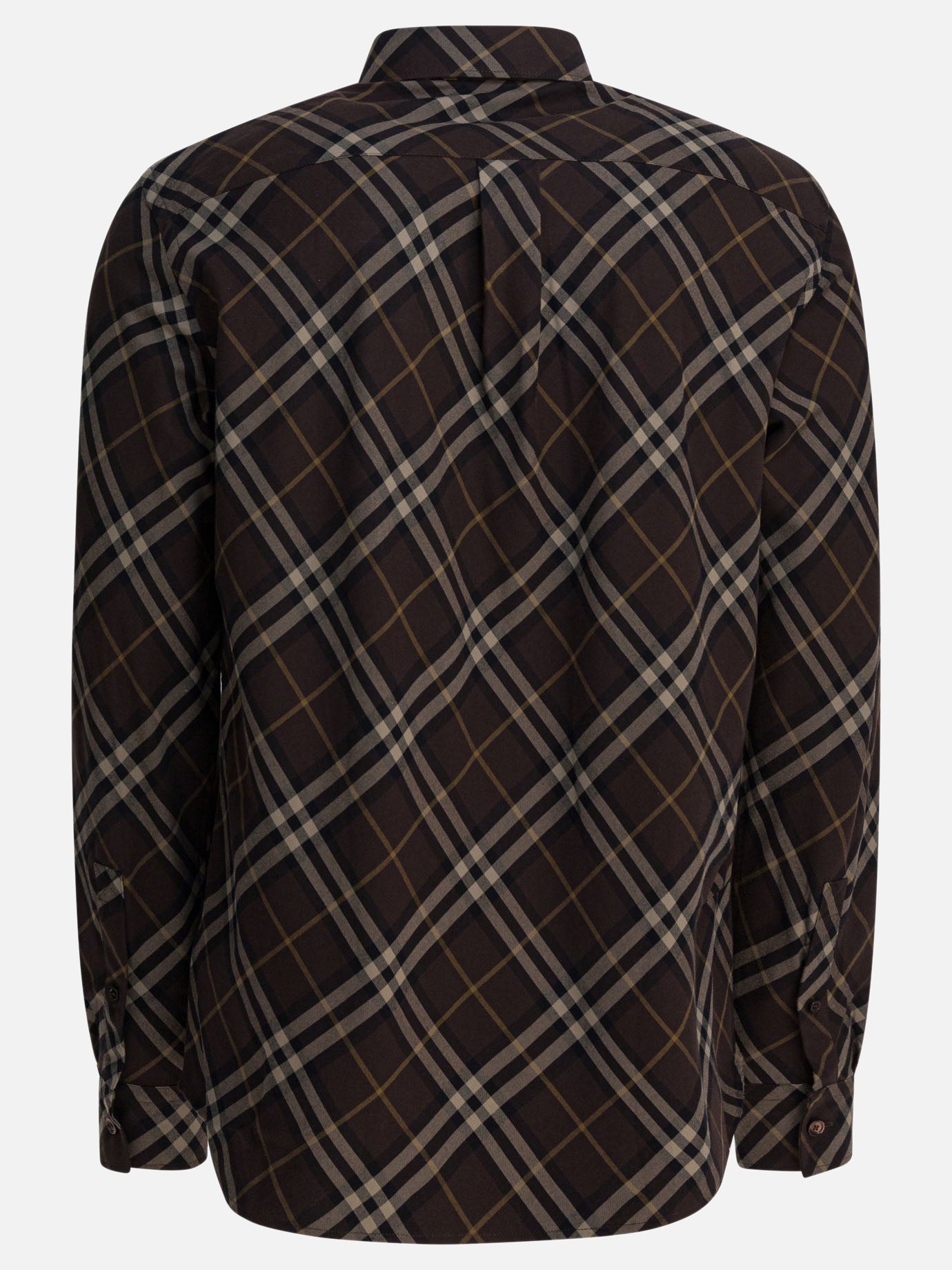 Casual shirts Check  Brown - Burberry Men | PDP | VIETTI Online Store | thumbnail_2