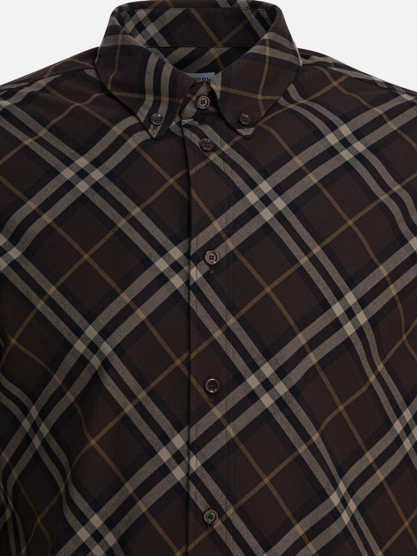 Casual shirts Check  Brown - Burberry Men | PDP | VIETTI Online Store | Zoom-Modal_3
