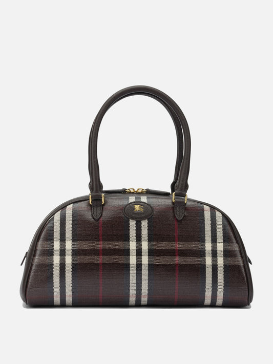 Medium bags 69% cotton 21% viscose 10% linen  Brown - Burberry Women | PLP | VIETTI Online Store 

