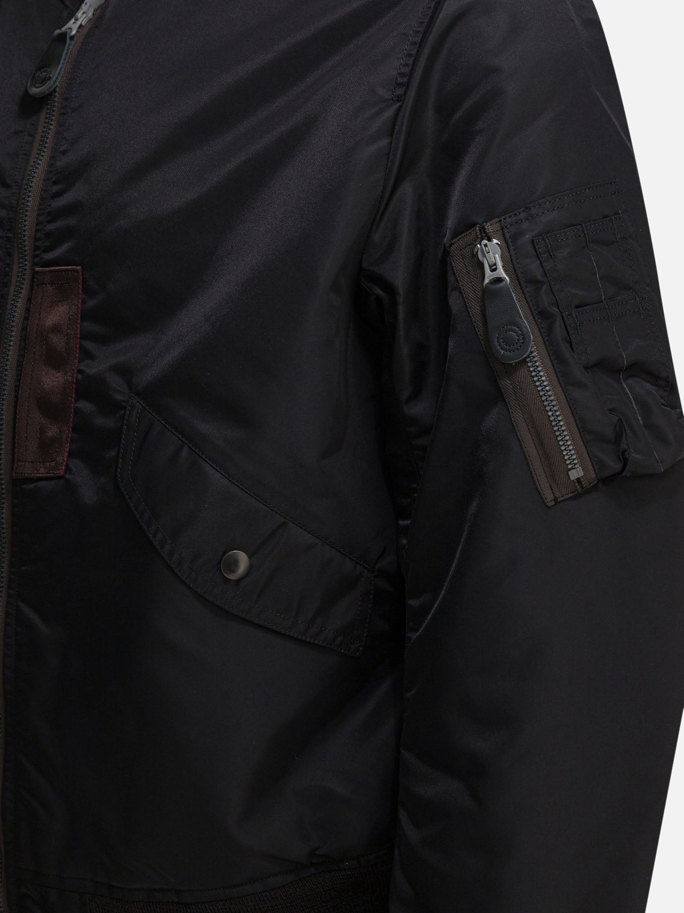 Bomber Solid colour  Nero - Buzz Rickson's Uomo | PDP | VIETTI Online Store | Zoom-Modal_3
