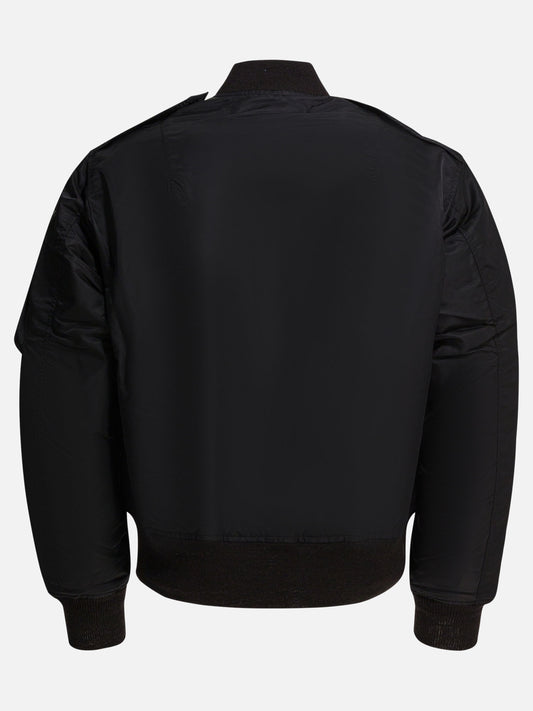 Bomber jackets Solid colour  Black - Buzz Rickson's Men | VIETTI Online Store | 2
