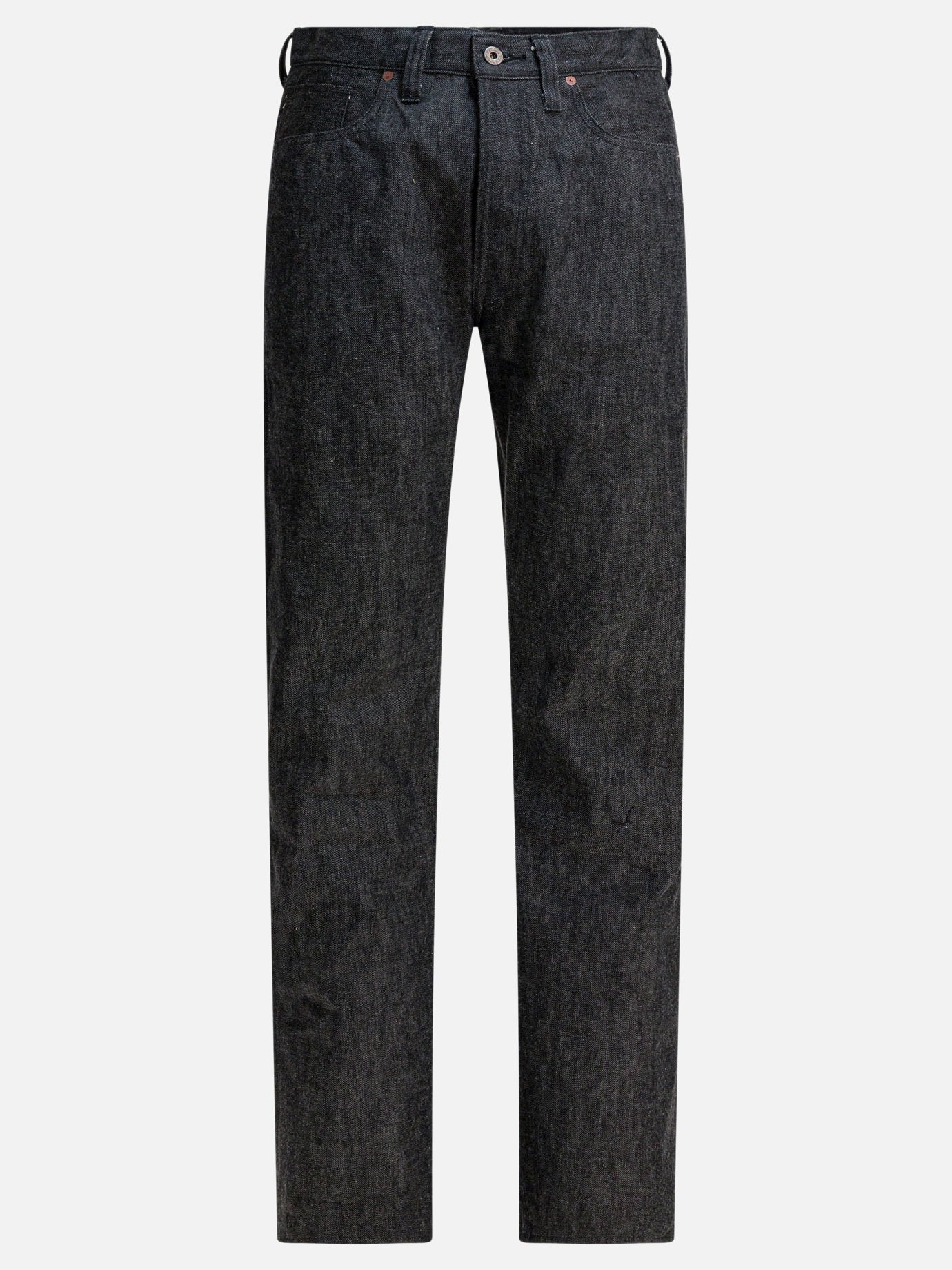 Jeans a gamba dritta Solid colour  Nero - Buzz Rickson's Uomo | PDP | VIETTI Online Store | Zoom-Modal
